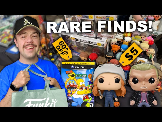 I Found INSANE DEALS at a Retro Convention! (Rare Funko Pops)