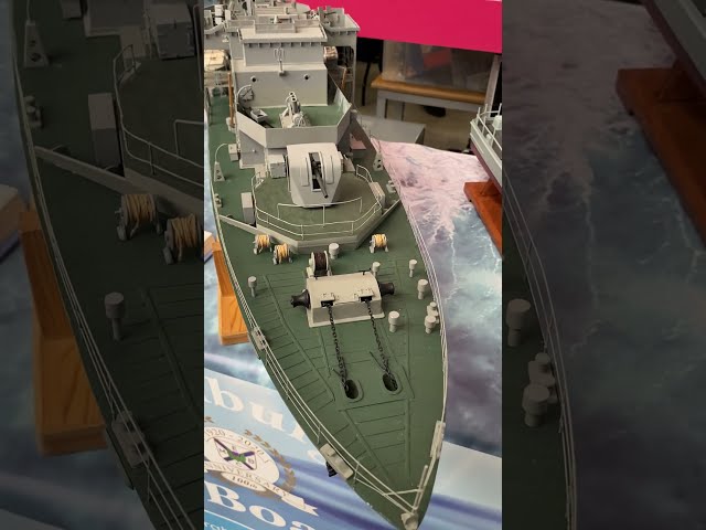 Amazing model of HMS Flint Castle K383 at South West Model Show, Bovington, Dorset 07 Feb 2026 #navy