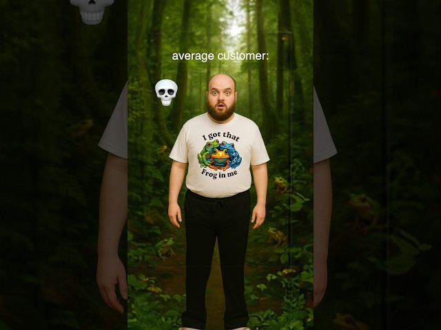 I Tried Selling T Shirts for 24 Hours #sidehustle
