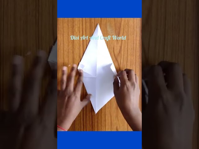 How to make paper Ice cream cone | Easy origami Ice cream cone #shorts