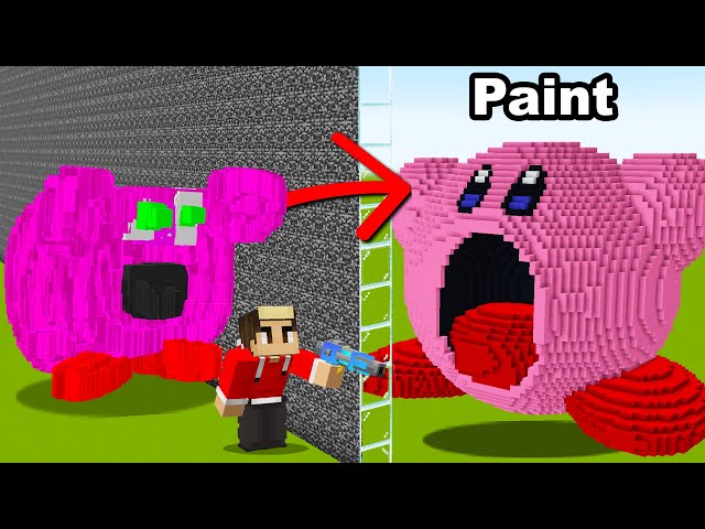 Why I Cheated With PAINT GUN In A Build Battle...