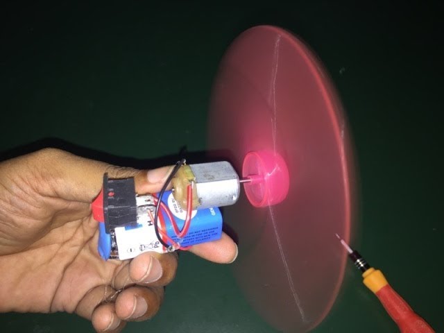 How To Make Homemade DC Fan Using 9V Battery | MINI FAN for School Projects