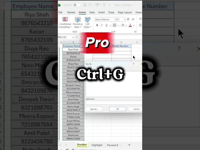 Excel's Secret Tool: Go To Special