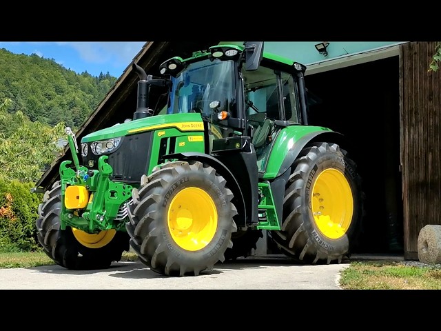New Tractor on the Farm | John Deere 6M 125