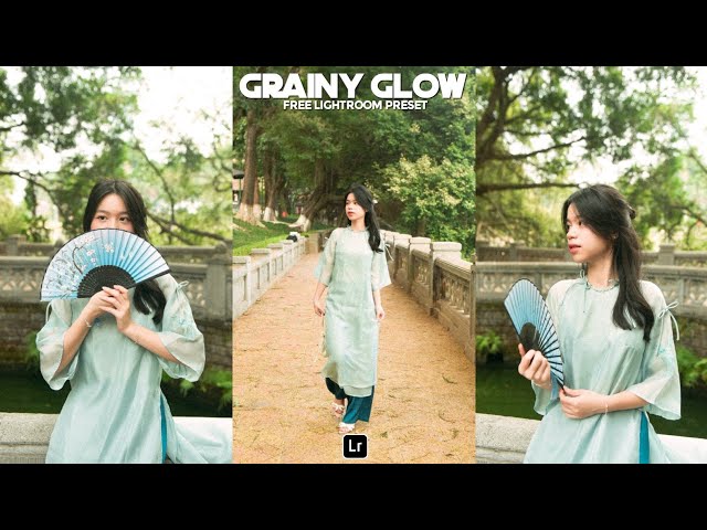 Grainy Glow Lightroom Preset | Lightroom mobile Preset Free DNG | grain effect | lightroom preset