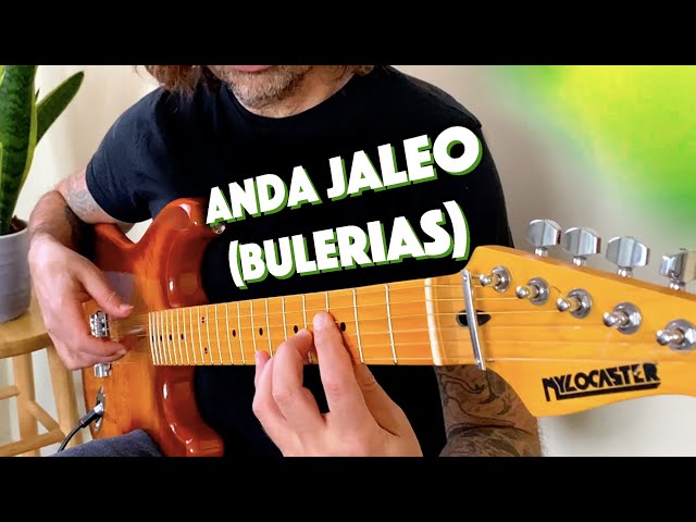 ANDA JALEO REDUX - Ben Woods - FLAMETAL (Flamenco Metal) NYLOCASTER Guitar