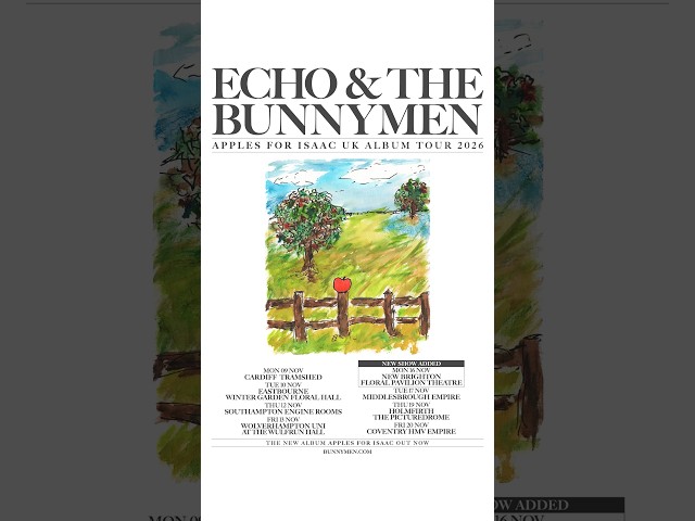 Echo & The Bunnymen | Live November 2026