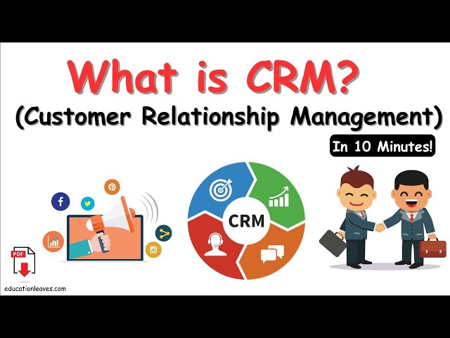 What is CRM? | Customer Relationship Management | Types, Software, Factors, Benefits #crm
