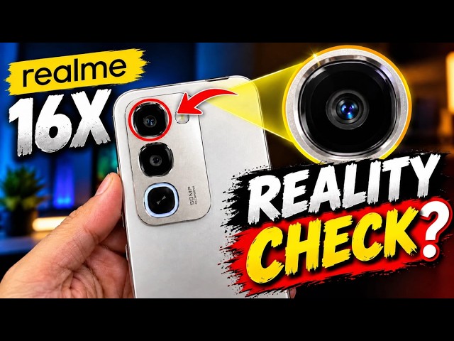 Realme 16X Camera Review 😱 I Was NOT Expecting This!