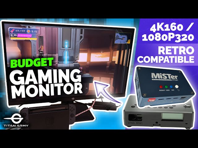 Titan Army 27” 4K160 / 1080p320 IPS Gaming Monitor