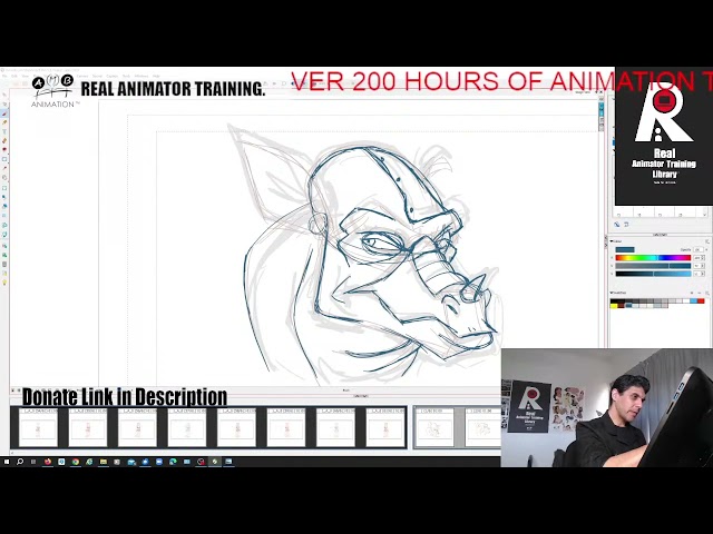 How a Real Animator Keeps Form on Facial Animation