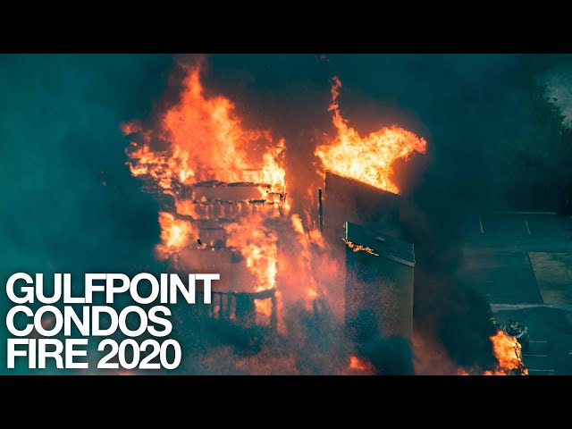 Gulfpoint Condominiums Fire - May 16, 2020 South Padre Island, Texas