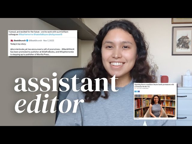 Working in Publishing as an Assistant Editor