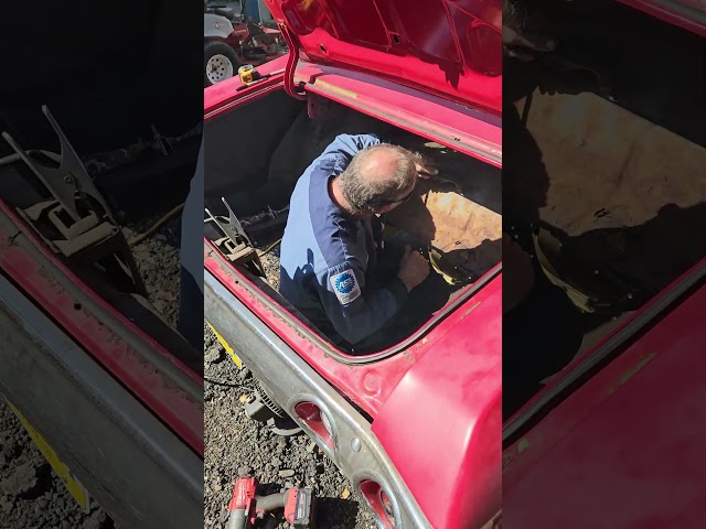 Making a little progress on the 71 Chevelle with @anythinggoesgarage5943