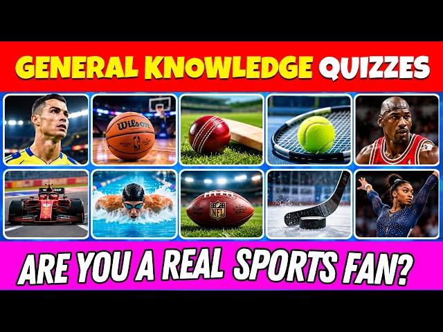 Sports Quiz Questions with Answers 🏆 | Ultimate General Knowledge Quiz Trivia