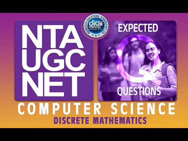 NTA UGC NET December 2019 Computer Science | Expected Questions | Discrete Mathematics | part 3