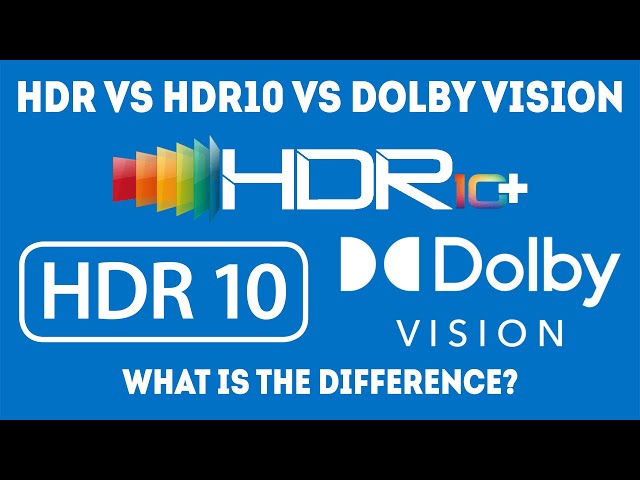HDR vs HDR10 vs Dolby Vision [Simple Guide]