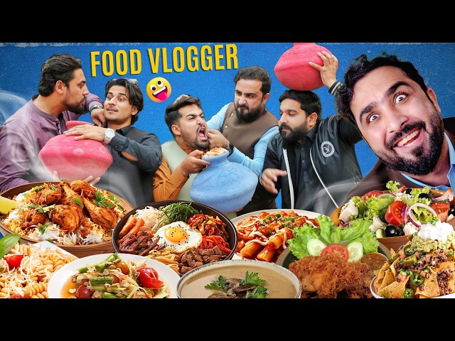Food Vlogger Types 😂 | Zindabad Vines 2026 | Pashto Funny Videos