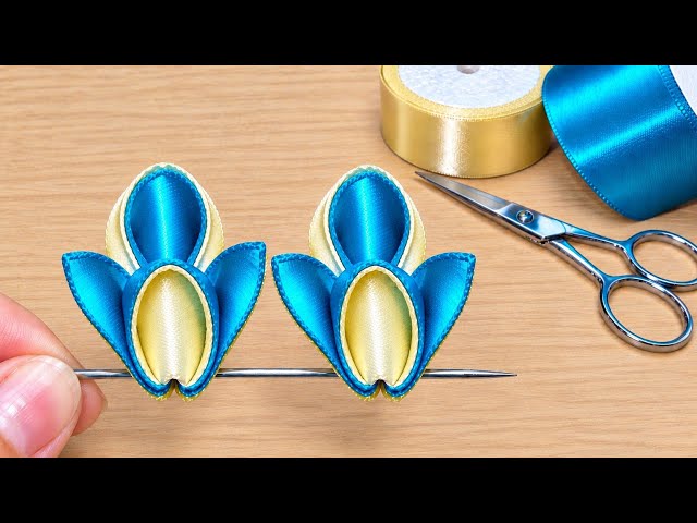 Amazing Ribbon Flower 🌸 Simple & Easy DIY Craft Idea / DIY Tutorial