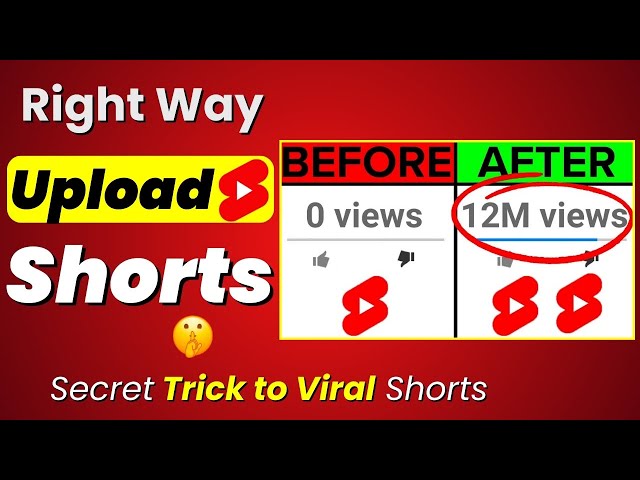 How to Upload Shorts that go viral | YouTube Shorts kaise upload kare | YouTube Shorts Viral Trick