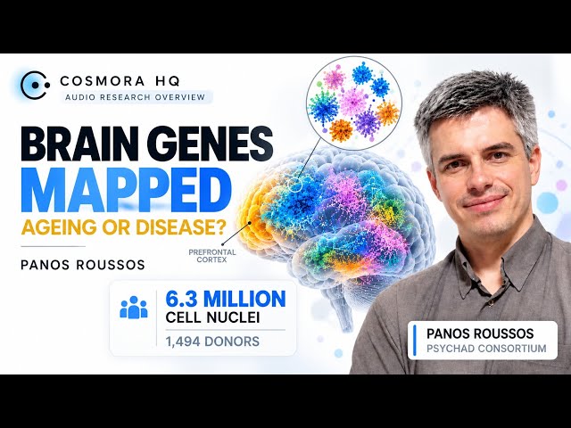 Panos Roussos & PsychAD: How Do Brain Genes Change with Age and Disease?