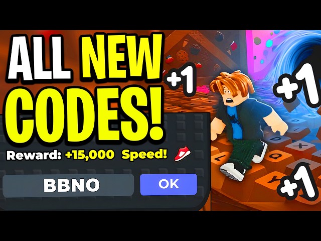*NEW* ALL WORKING CODES FOR +1 SPEED KEYBOARD ESCAPE 2026! ROBLOX +1 SPEED KEYBOARD ESCAPE NEW CODES