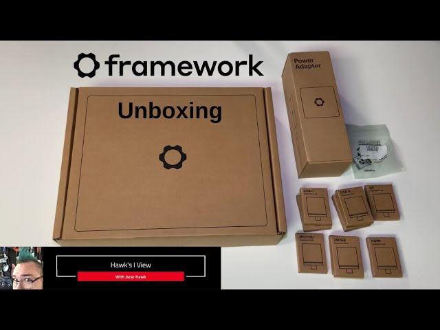 Framework Laptop Unboxing