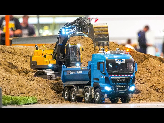 MEGA RC MODEL TRUCKS RC MACHINES RC TRACTOR! HOBBYMESSE LEIPZIG 2026 MODEL FAIR LEIPZIG GERMANY 2026