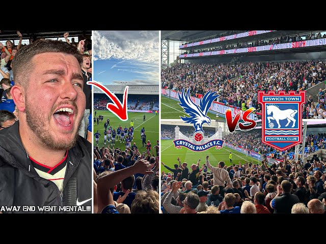 90TH MINUTE WINNER at CRYSTAL PALACE vs IPSWICH TOWN!!!