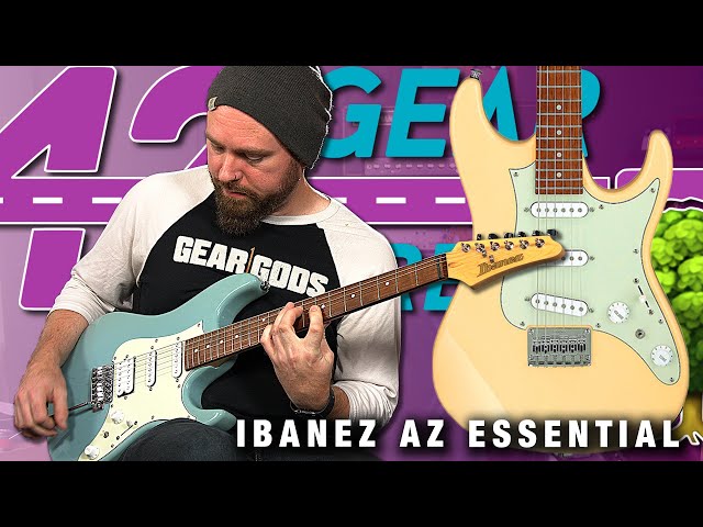 This $299 INDONESIAN Guitar Rules! (Ibanez AZ Essentials) Feat. @SixStringAlliance at #42GSThree
