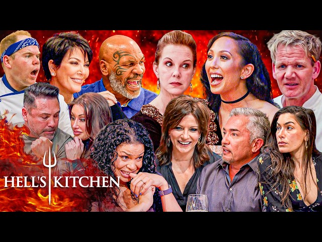 Even More Celebs Dine in Hell! Best & Worst of the Chef's Table Pt. 2 | Hell’s Kitchen