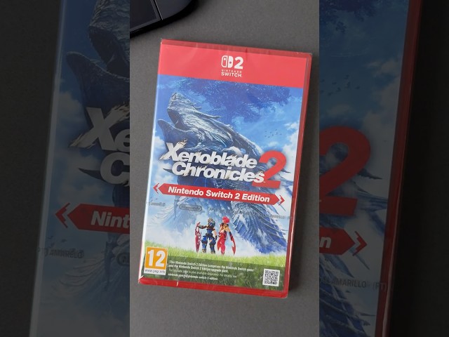 Xenoblade Chronicles 2 Nintendo Switch 2 Edition Unboxing #xenobladechronicles2 #nintendoswitch2