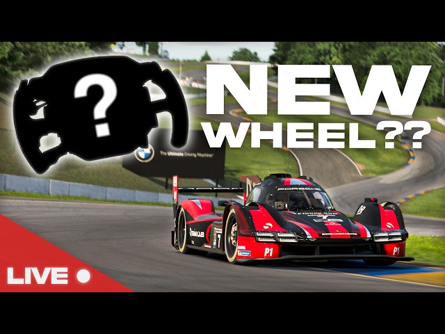 My Return!!! Racing IMSA with a new steering wheel...... !simlab !discord
