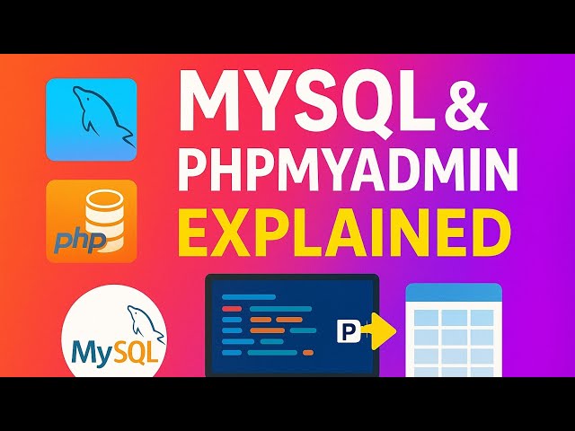 Master MySQL & PHPMyAdmin in One Video | Learn Database Basics with PHP Step-by-Step