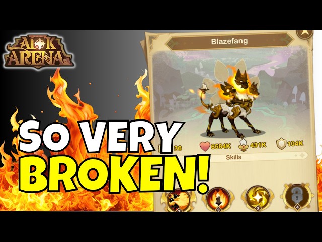Blazefang is VERY Overpowered! | AFK Arena