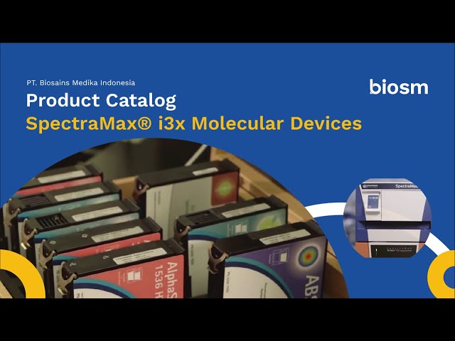 Review Product: SpectraMax® i3x Molecular Devices | Biosm Indonesia
