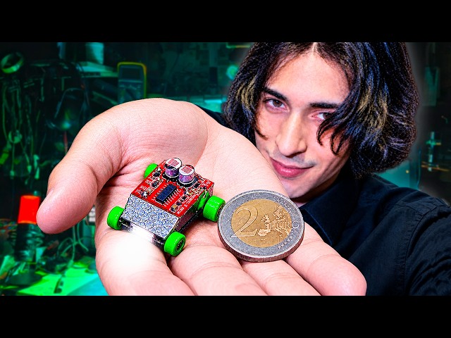 I Built a Coin-Sized Cyberpunk RC Car