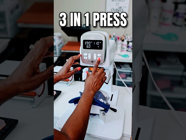 Auto Heat Press That Does Everything (Mind Blown) #smallbusiness #sublimation