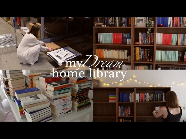 Building my DREAM Home Library