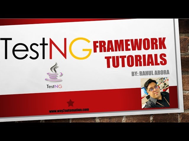 TestNG Framework - Lecture 12 - Generating and Customising TestNG Reports