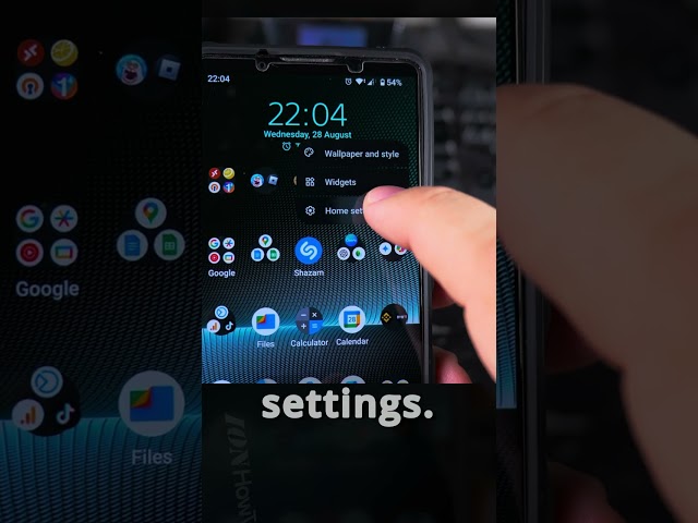 How to Enable the Search Bar on Android - Full Video Linked for All Info