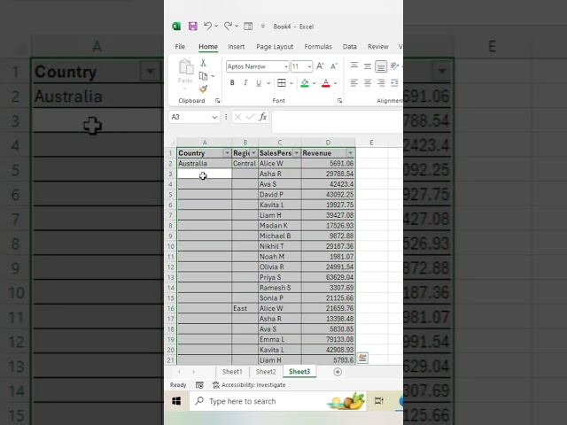 Stop wasting time dragging cells one by one! 😱 Here’s how to fill down instantly in Excel in tamil