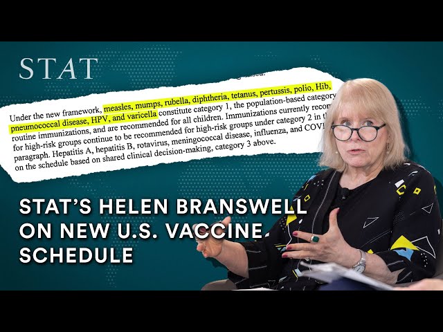 The U.S. has a new vaccine schedule. Now what?