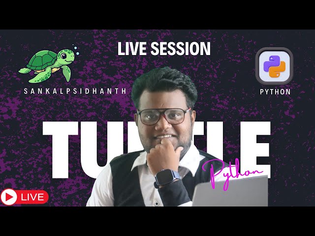 Python Turtle Graphics – Live Interactive Session