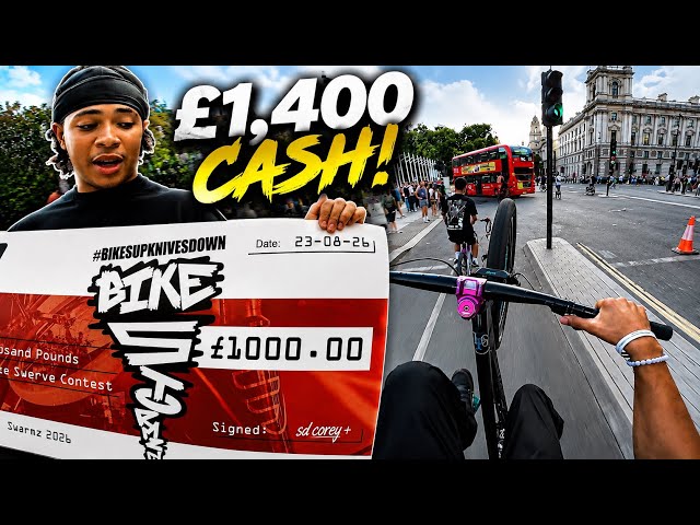 I’m Giving Away £1,400 at London’s BIGGEST Rideout…