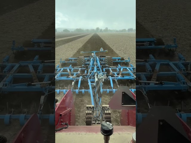 Snowing in April #agriculture #farm #farming