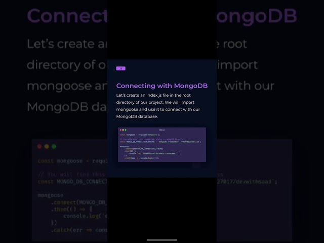 Mongo db #mongodb #mongoose #nosql