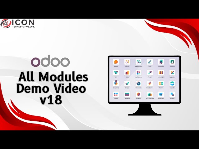 Odoo All Modules Demo Videos | Complete Odoo 18 Functional Overview | Full ERP Walkthrough
