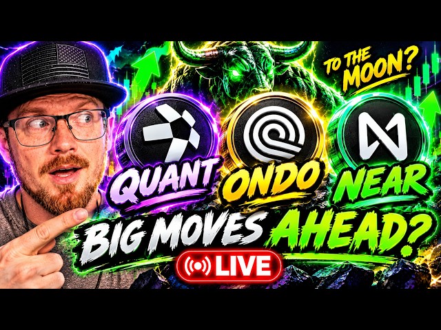 $NEAR $5 + $QNT + $ONDO RIPPING (LIVE TA)