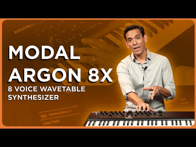 Modal Argon8X Wavetable Synthesizer